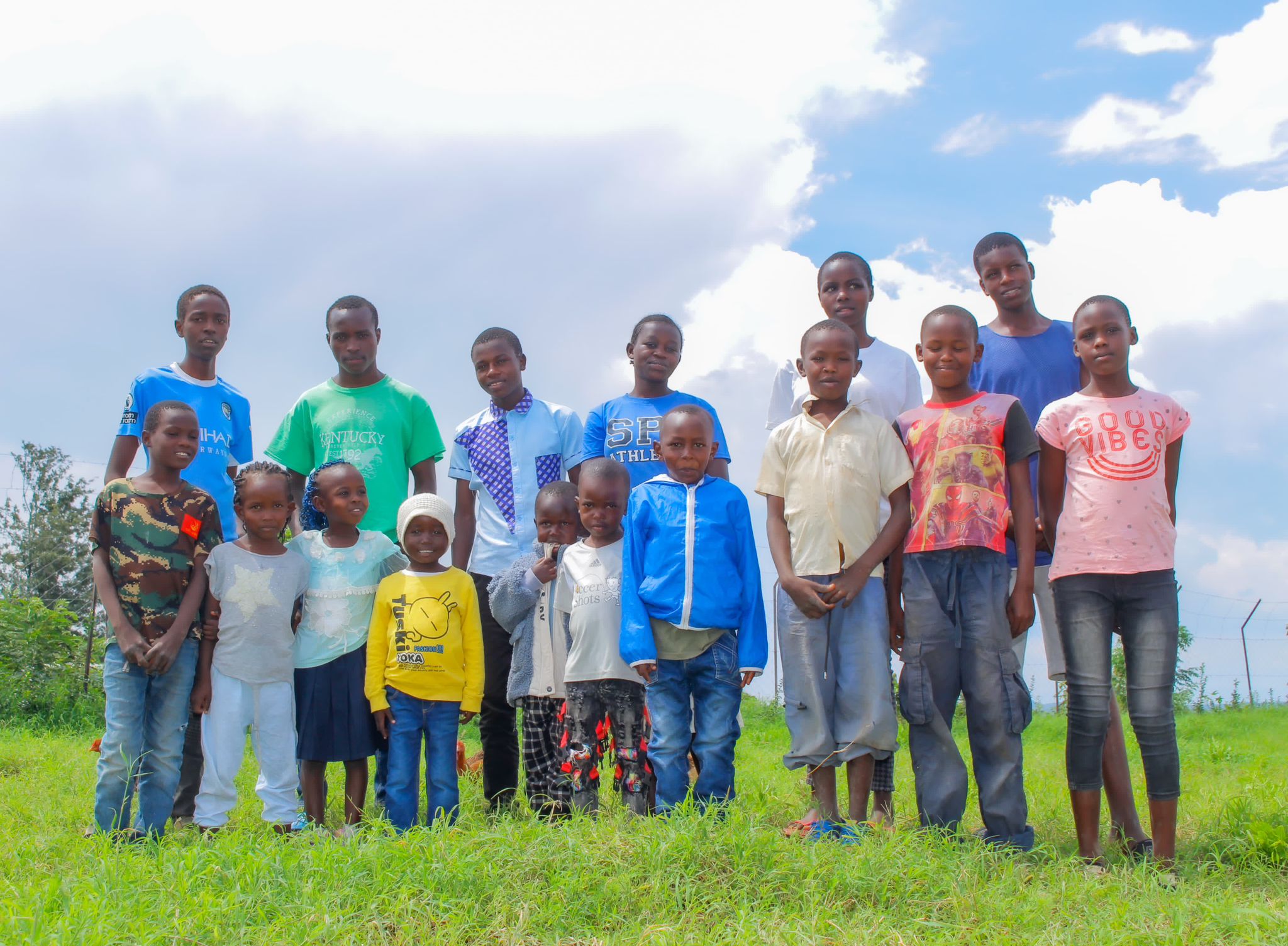 Children of Mustakabali Wetu in Mogotio, Baringo County, Kenya